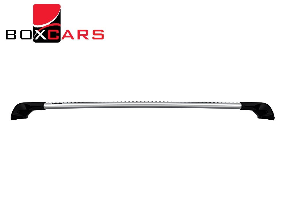 Thule WingBar Edge belki zakończone przy stopach