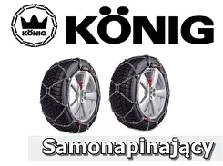 Łańcuchy śniegowe do aut dostawczych i suv Konig XG-12  245
