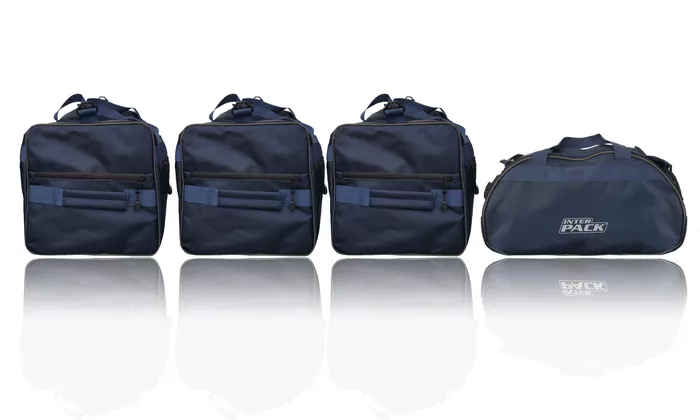Zestaw toreb do boxa dachowego Inter Pack / Thule / Mont Blanc - pakiet 4 sztuk (3+1)