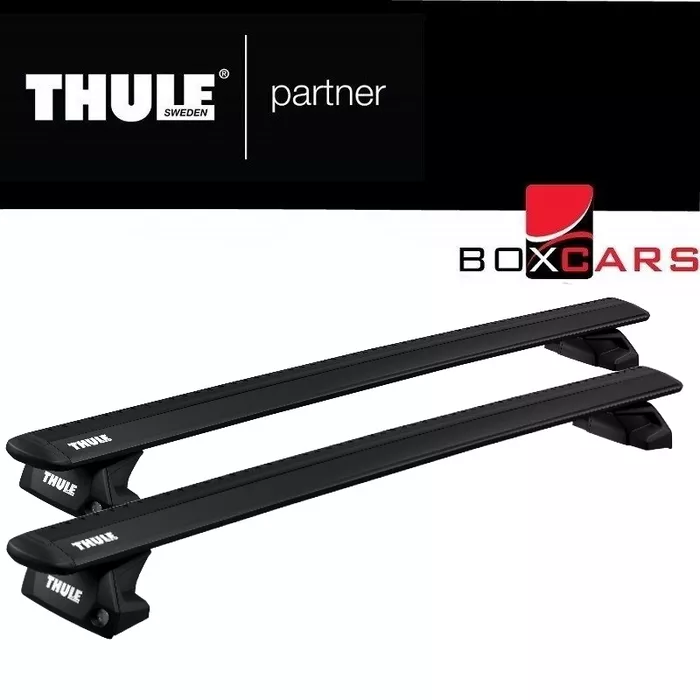 Bagażnik dachowy Audi Q4 E-Tron z relingami zintegrowanymi Thule 7106-71132-186009