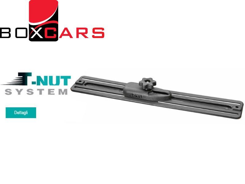 Adapter T-Nut do belek skrzydłowych — montaż boxa Cruz Xtreme 450