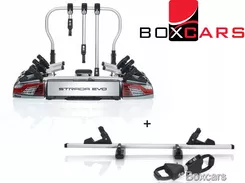 Bagażnik rowerowy na hak ATERA STRADA EVO 3 + adapter