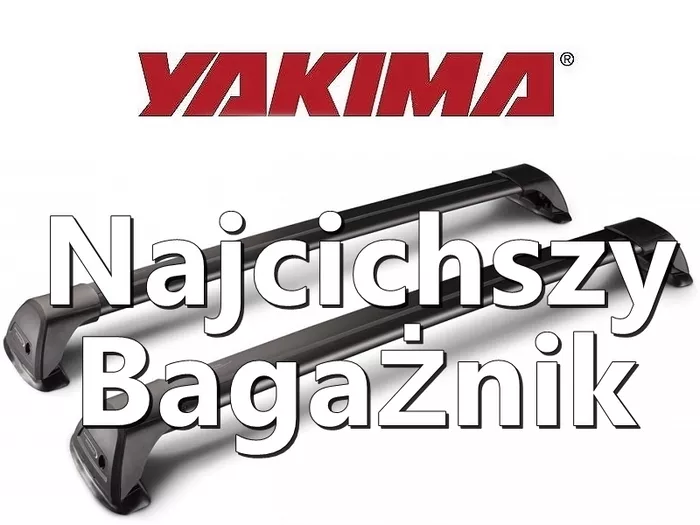 Bagażnik dachowy Opel Zafira z relingami zintegrowanymi Yakima S26 black - K755