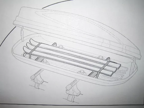Thule 6946 Podstawka do nart