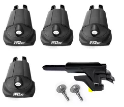 Stopa bagażnika dachowego Inter Pack Quiet XT 3 do relingów poręczowych