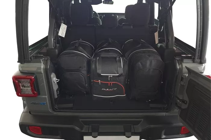 JEEP WRANGLER PHEV 2021+ TORBY DO BAGAŻNIKA 4 SZT