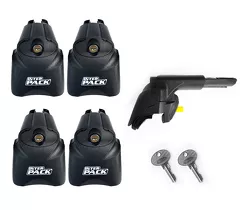 Stopa bagażnika dachowego Inter Pack Quiet XT do relingów zintegrowanych