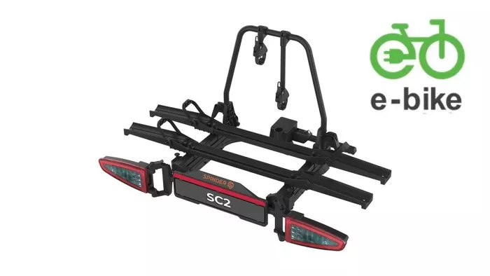 Bagażnik rowerowy na hak Spinder SC 2 LED