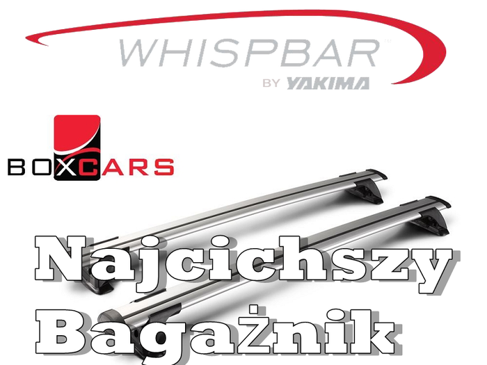 Bagażnik dachowy WHISPBAR Through S15 K1075 Suzuki Swift