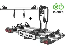 Bagażnik rowerowy na hak Prouser Diamant FG3+1