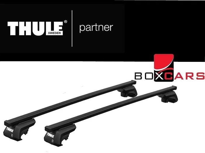 Bagażnik dachowy Thule SquareBar 135 -7104 Thule Evo Raised Rail