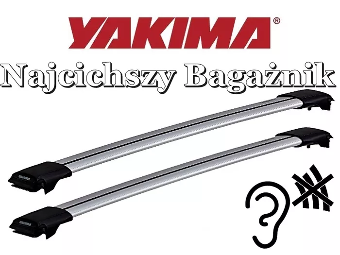 Bagażnik dachowy Yakima S44 Silver