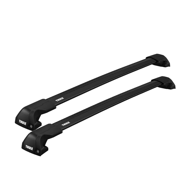 Bagażnik dachowy Audi Q6 Sportback e-tron z relingami zintegrowanymi Thule wingbar edge black 7206 - 186240