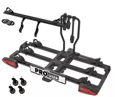 Bagażnik rowerowy na hak Prouser FG3+1 Black Led