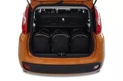 FIAT PANDA 2012+ TORBY DO BAGAŻNIKA 3 SZT