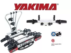 Bagażnik rowerowy na hak Yakima JustClick 3 + adapter