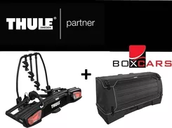 Bagażnik rowerowy na hak Thule 939 VeloSpace XT black + Box