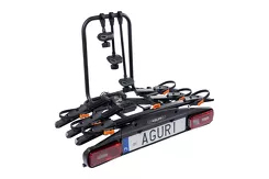 Bagażnik rowerowy na hak Aguri Active Bike Pro 3 Rowery