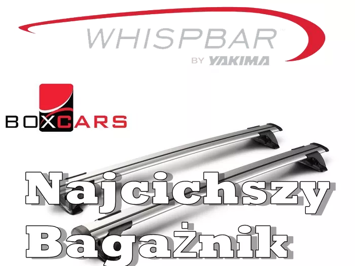 Bagażnik dachowy WHISPBAR Through Toyota C-HR S16 K1050