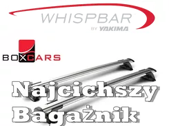 Bagażnik dachowy WHISPBAR Through S17 - K621 Mercedes CLS w219