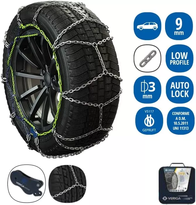 Łańcuchy śniegowe Veriga Compact 150