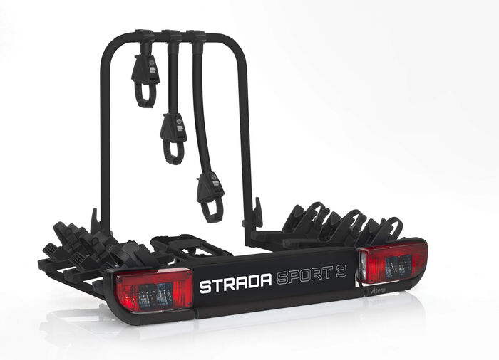 Atera Strada Sport 3 czarna – platforma na hak do 3 rowerów, widok produktu