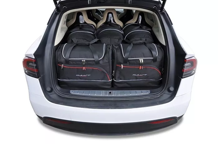 TESLA MODEL X 2016+ TORBY DO BAGAŻNIKA 7 SZT