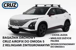 Bagażnik dachowy Omoda 5 z relingami zintegrowanymi Cruz 925703 -936648