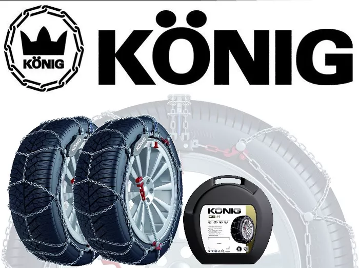 Łańcuchy śniegowe do aut osobowych Konig CS-9 103