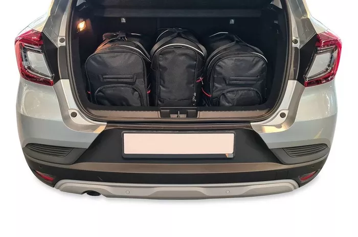 RENAULT CAPTUR 2019+ TORBY DO BAGAŻNIKA 3 SZT