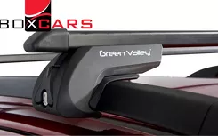 Bagażnik dachowy Mercedes EQB z relingami Trek 156600-526
