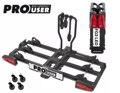 Bagażnik rowerowy na hak Prouser FG3 Black Led