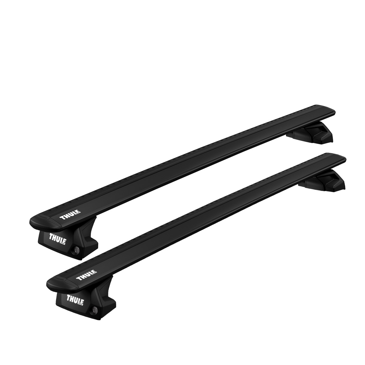 Kompletny czarny bagażnik dachowy Thule WingBar Evo 7106-71132-186091 do Audi Q3 F3 i FJ