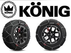 Łańcuchy śniegowe Konig XG Cross 228