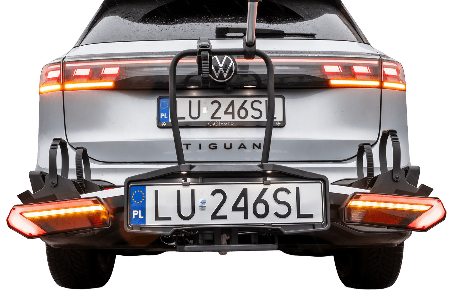 Oświetlenie LED i miejsce na tablicę rejestracyjną – Inter Pack Velox 2 LED
