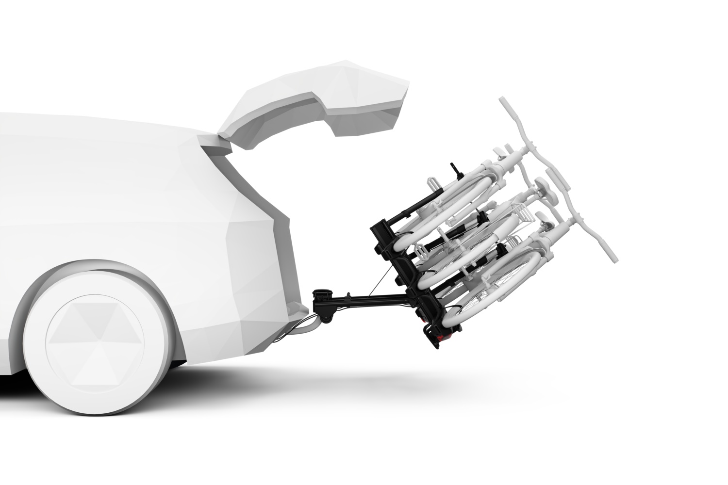 Thule Epos 3 – system odchylania i dostęp do bagażnika auta