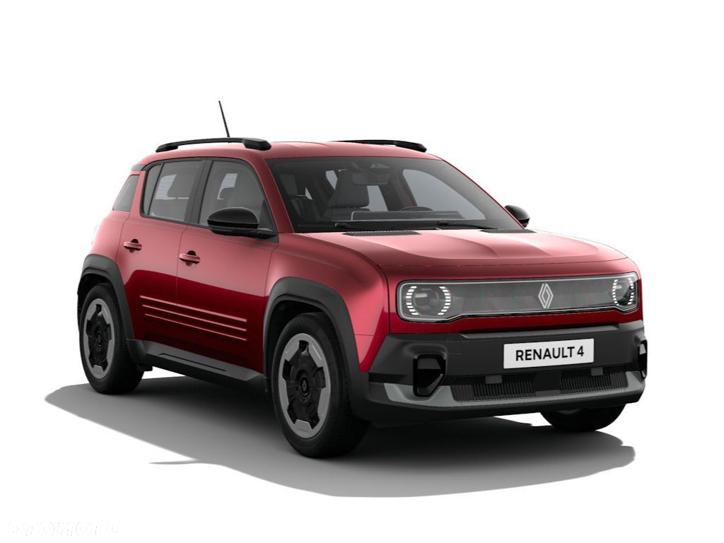 Renault 4 E-Tech z relingami otwartymi – model samochodu do bagażnika Mont Blanc AMC 5400 A49