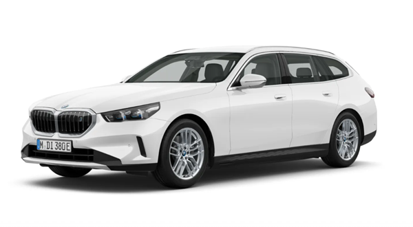 Bagażnik dachowy Hakr Wing Black 127 na BMW Serie 5 / i5 G61 z relingami zintegrowanymi