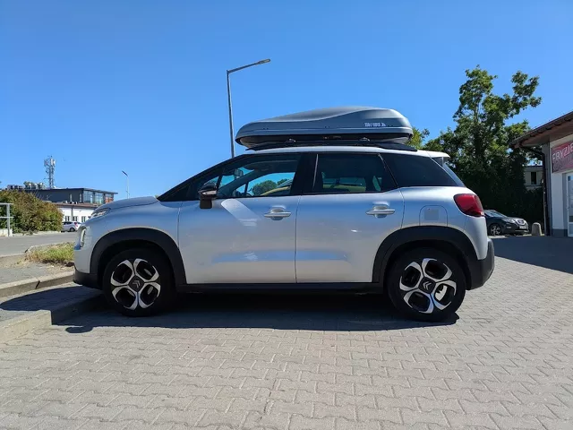 Montujemy box dachowy Altro 460 na Citroen C3 Aircross
