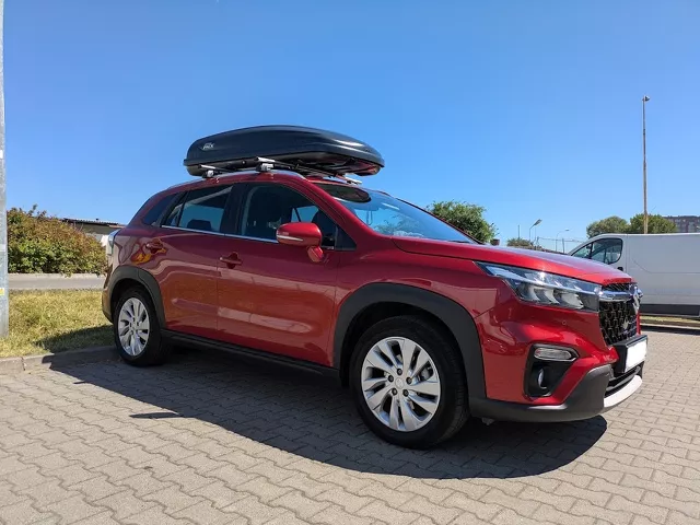 Montujemy box dachowy Inter Pack Traxer 6.6 Suzuki S-Cross