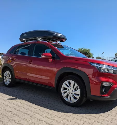 Montujemy box dachowy Inter Pack Traxer 6.6 Suzuki S-Cross
