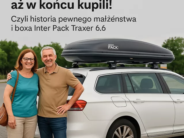 Montujemy box dachowy InterPack Traxer 6.6 bagażnik Thule Wingbar Volkswagen Passat Kombi