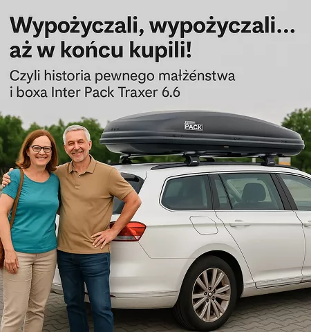 Montujemy box dachowy InterPack Traxer 6.6 bagażnik Thule Wingbar Volkswagen Passat Kombi
