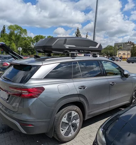 Casting boxów dachowych na nowej Skodzie Kodiaq ! który Thule wygrał ?