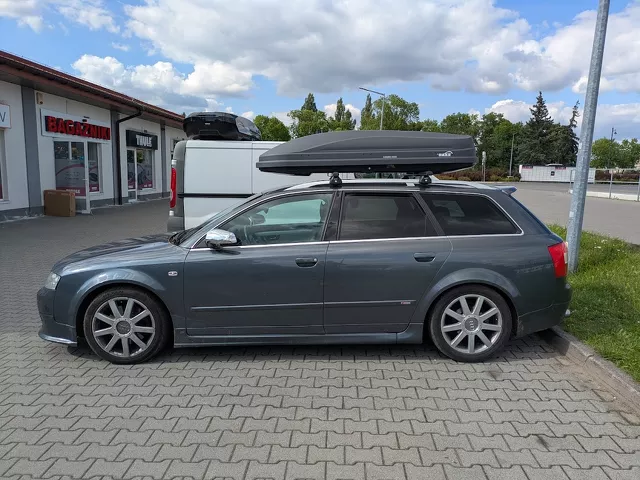 Audi A4 Avant i brak miejsca na wakacje ? sprawdzony box dachowy Hakr Magic 400