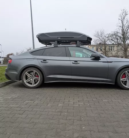 Montujemy Box dachowy Thule Motion 3 L do samochodu Audi A5 Sportback