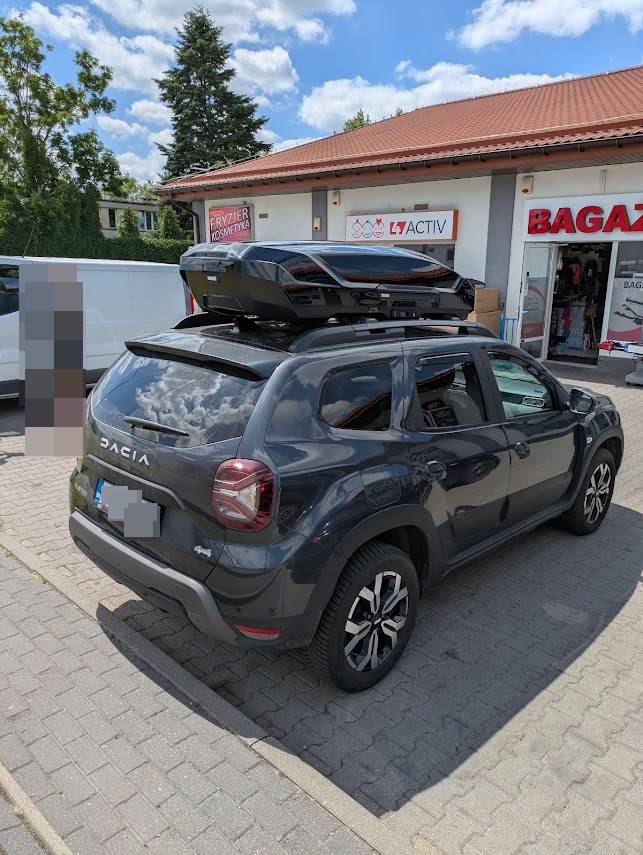 Bagażnik do Dacia Duster box Thule Motion 3L Bagażnik do Dacia Duster box Thule Motion 3L